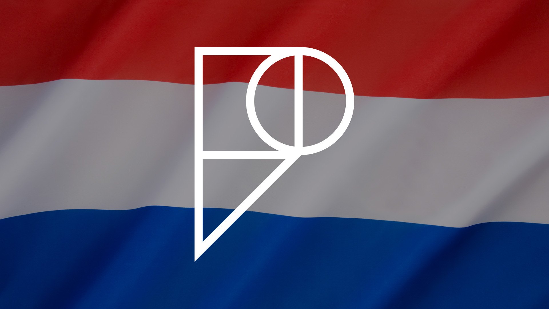 An image of the Dutch flag with the Pamoja logo overlaid. 