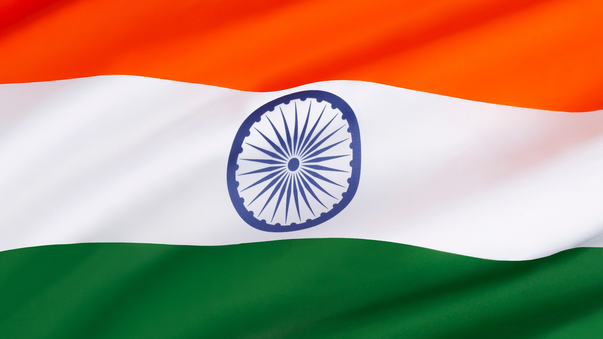 An image of the flag of India. 