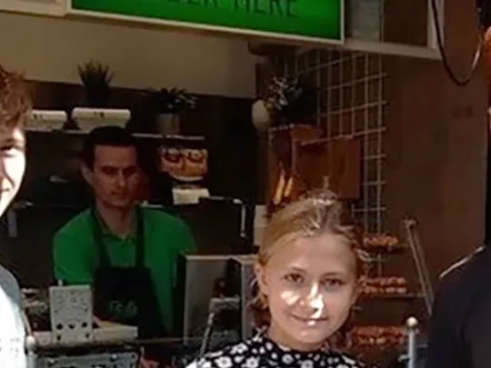 The three Binedell children.