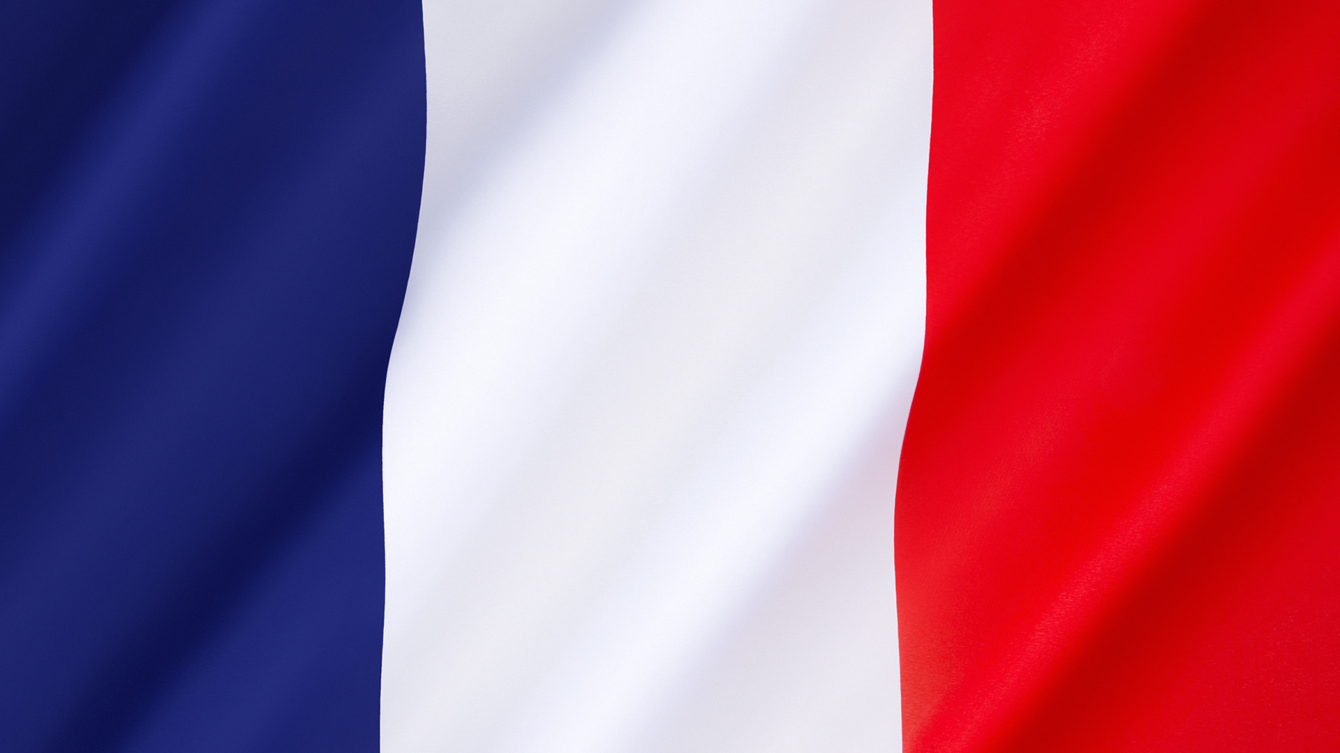 An image of the flag of France. 
