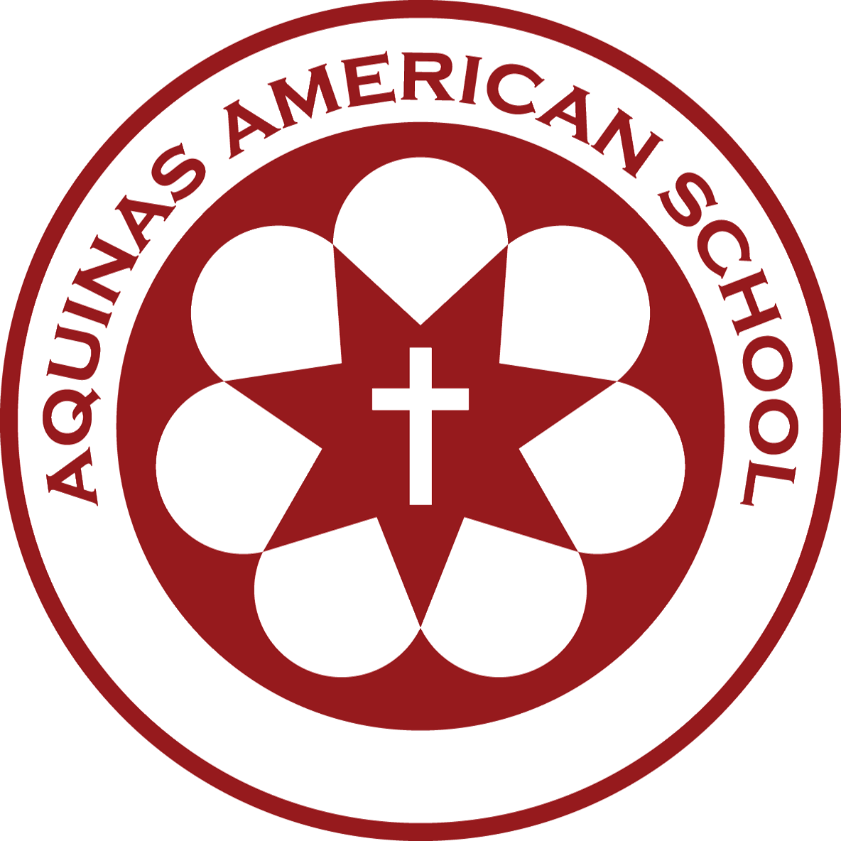 Aquinas American School logo. 